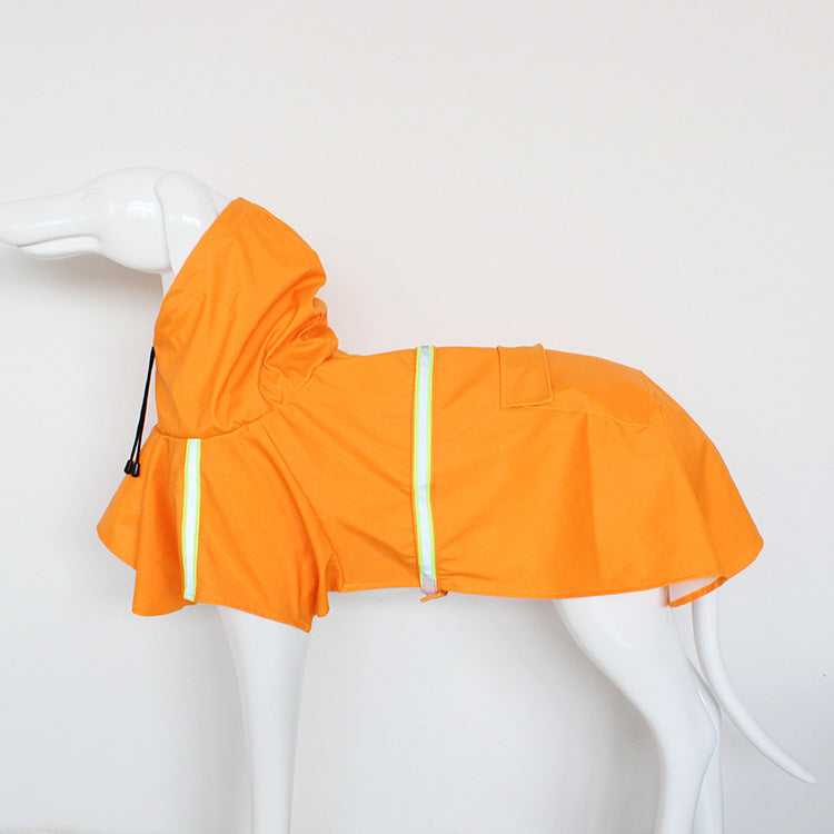 Windproof Rainproof Dog Raincoat