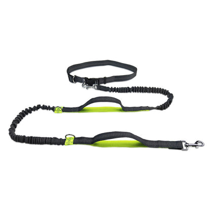 Multifunctional Running Reflective Double Telescopic Dog Leash Dog Chain Lead Rope