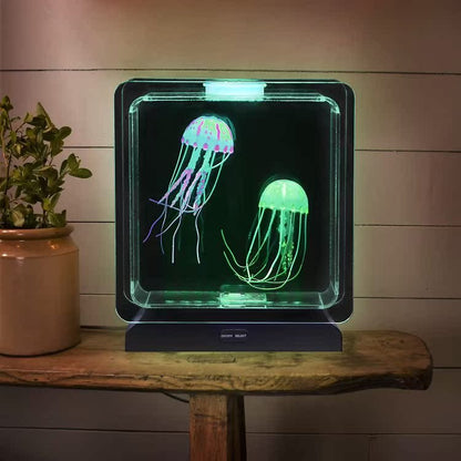 Color LED Fish Tank Dynamic Jellyfish Aquarium