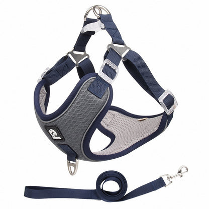 Reflective Dog Harness with Leash