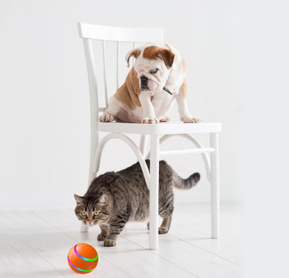 Cat Wicked Ball Toy Intelligent Ball USB Cat Toys Self Rotating Ball Automatic Rotation Ball