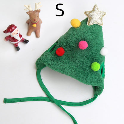 Pet Christmas Hat & Bib Set