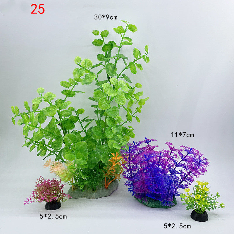 Simulation Water Plant Aquarium Plants Set