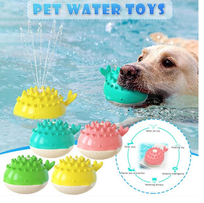 Hot Summer Electric Water Spray Dog Toy