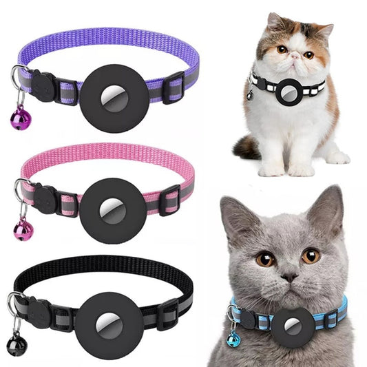 Waterproof Reflective Kitty AirTag Collar