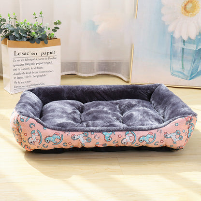 Winter Warm Pet Dog Cat Supplies Bed