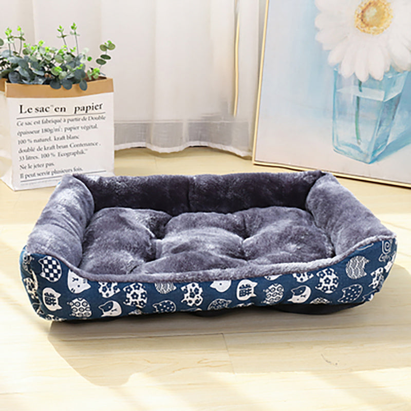 Winter Warm Pet Dog Cat Supplies Bed