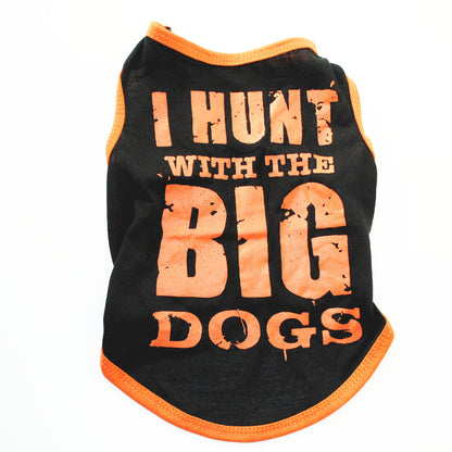 Summer Cotton Thin Dog Clothes Cool Vest