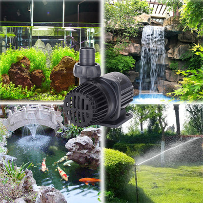 Silent Submersible Pump For Fish Tank Aquarium Pond