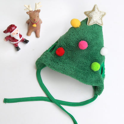 Pet Christmas Hat & Bib Set