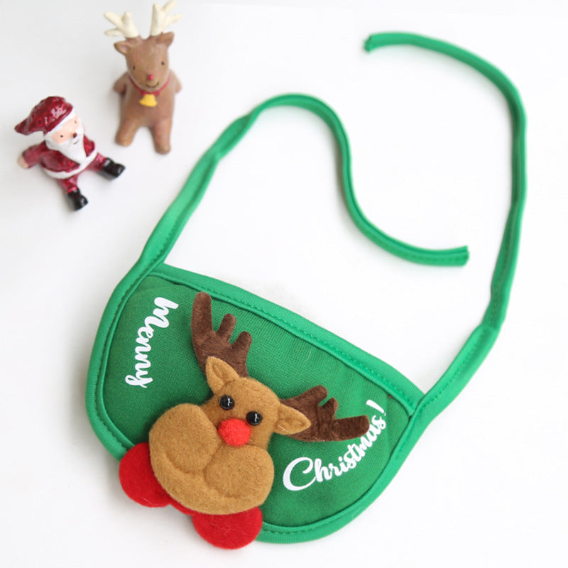 Pet Christmas Hat & Bib Set