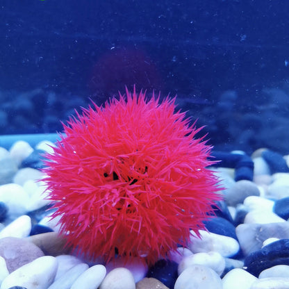 Seaweed Plastic Ball Aquarium Landscaping