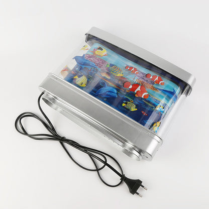 LED Creative Ocean View Small Aquarium