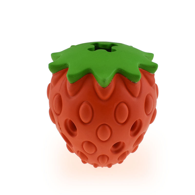 Chew Resistant Strawberry Leak Food Ball