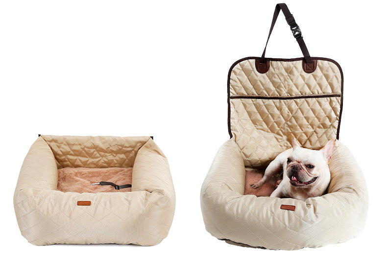 2 In 1 Pet Dog Car Carrier