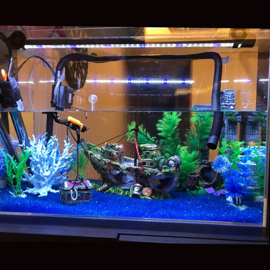 Various Boat Aquarium Ornaments