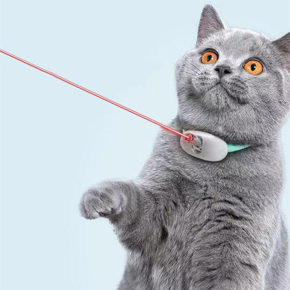 Automatic Cat Toy Smart Laser Teasing Cat Collar