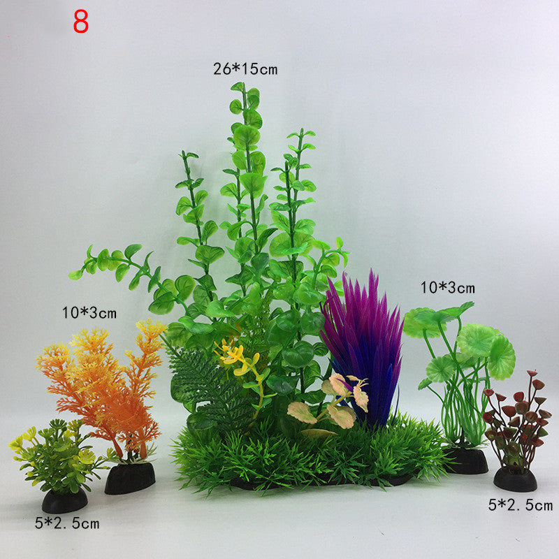 Simulation Water Plant Aquarium Plants Set