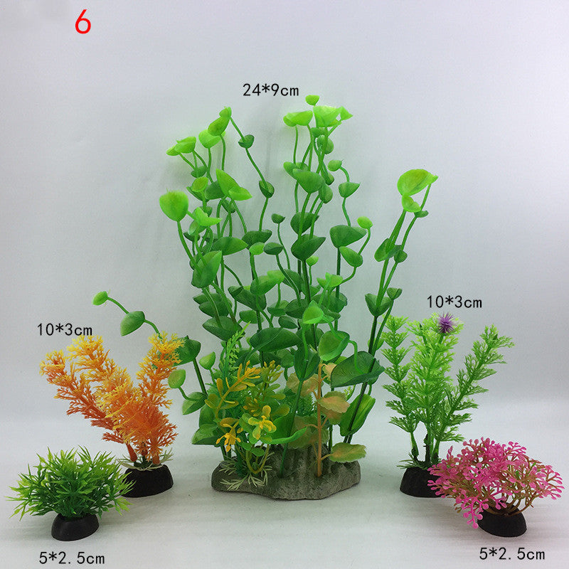 Simulation Water Plant Aquarium Plants Set