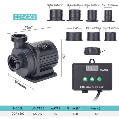 Silent Submersible Pump For Fish Tank Aquarium Pond