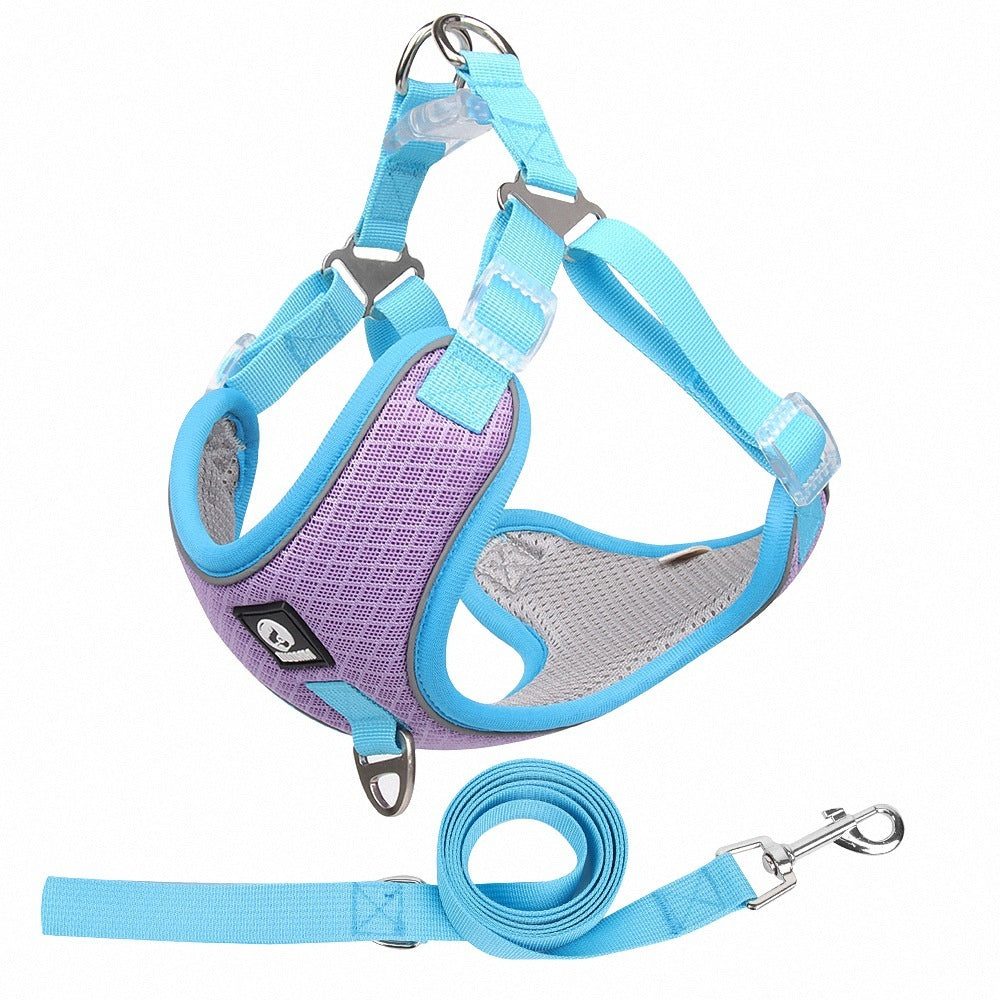 Reflective Dog Harness with Leash